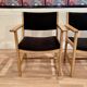 Set of 4 armchairs with "hans wegner" stamp 1960.