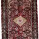 Tapis Vintage Hamadan Fait Main en Laine – Années 1970 – 73 x 113 cm – Rug