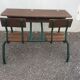 Bureau d' ecolier double