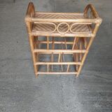 rattan bedside table