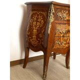Mid 20th century italian inlaid bedside table