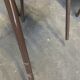 6 vintage school chairs