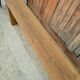 Bench 200 cm old patinated solid wood