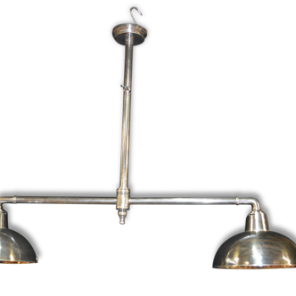 Billiards chrome brass chandelier