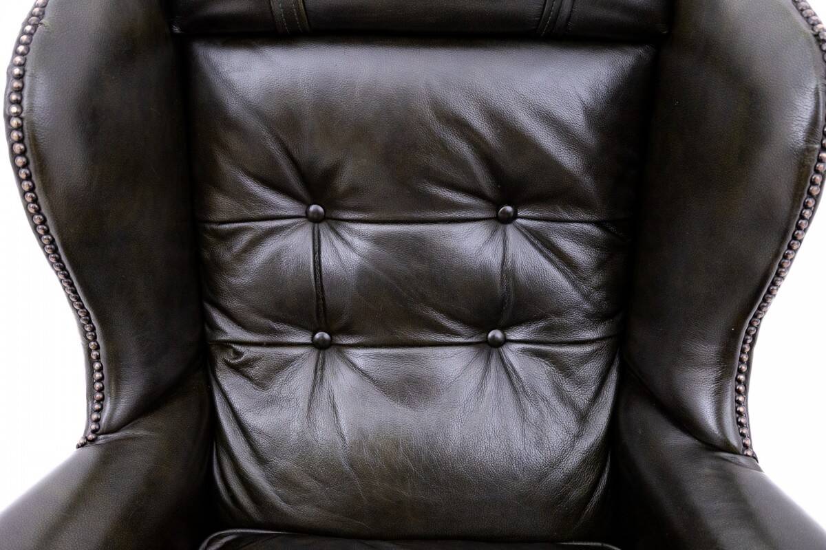 Chesterfield armchair from the 1950s, Western Europe.