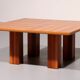 Exquisite Walnut Coffee Table – A Masterpiece of Italian Modernis