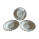 3 hollow plates Bernardaud model Rochambeau