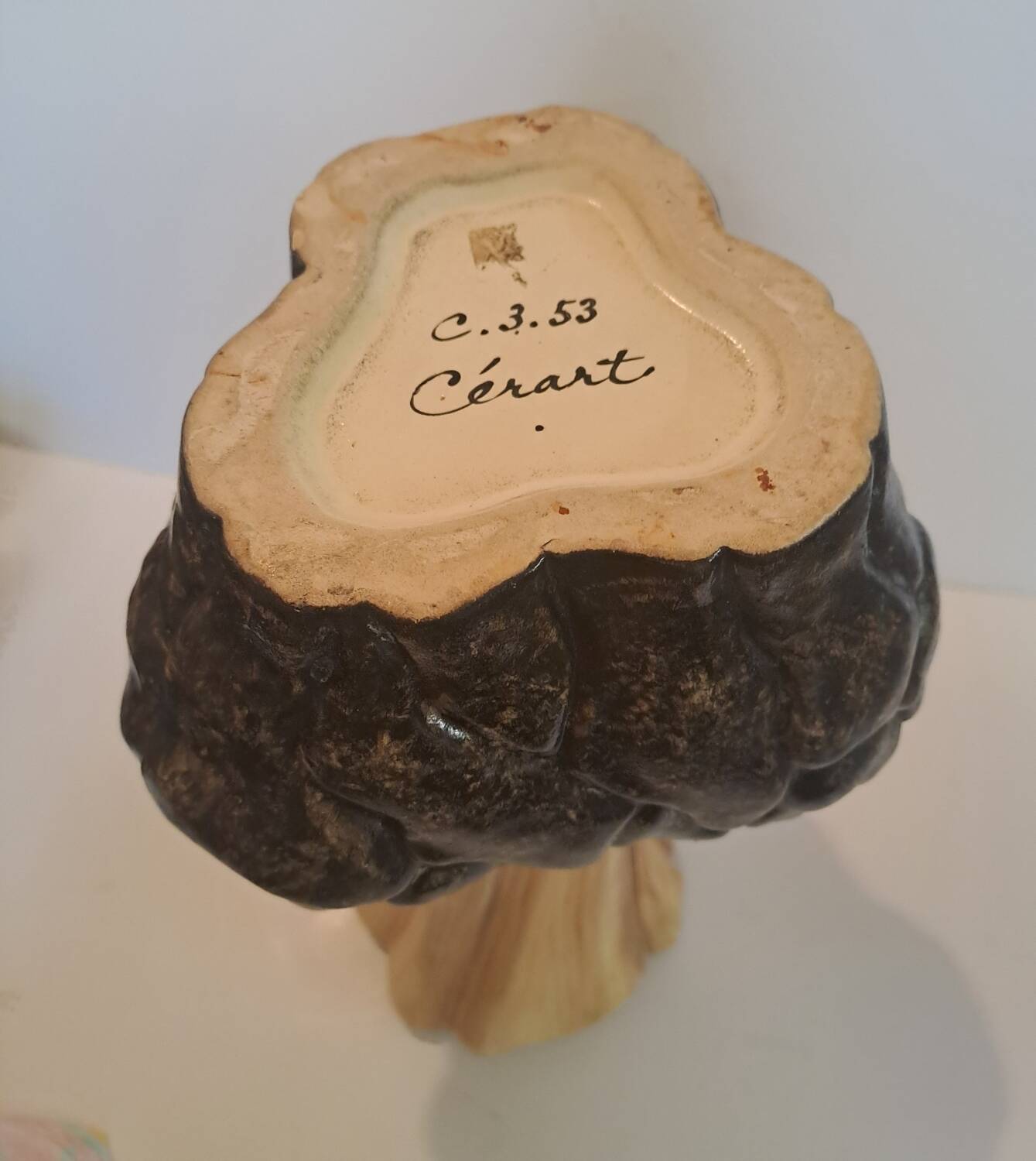 Cérart Monaco faux wood vase