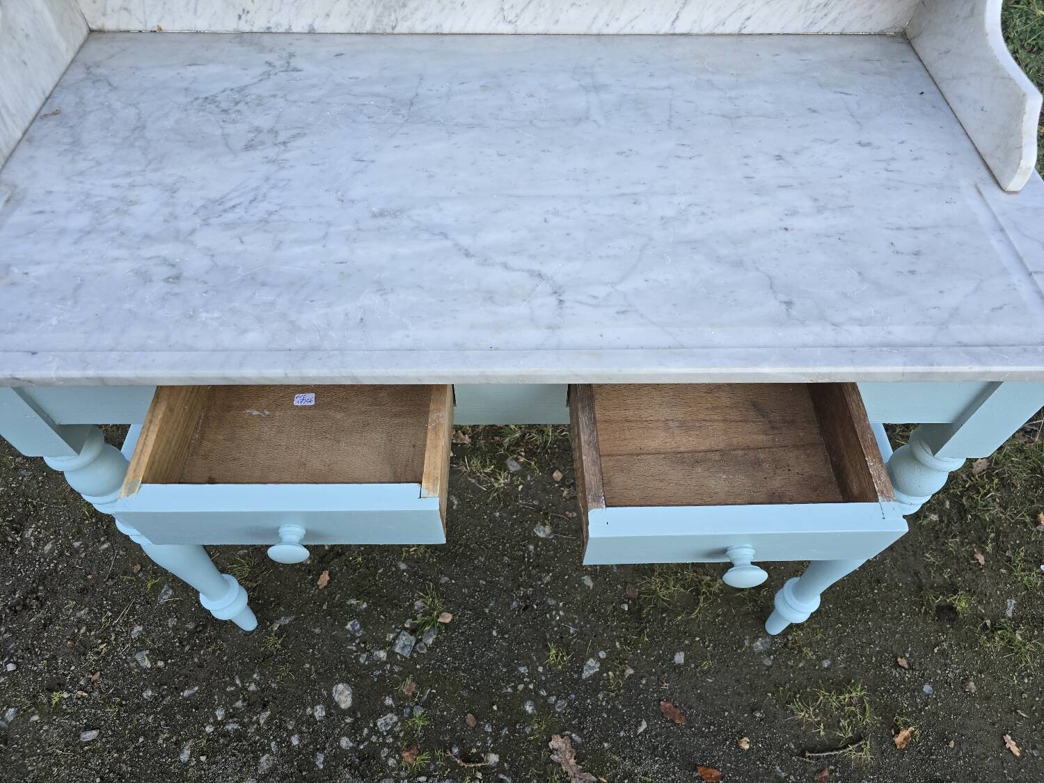 Marble top dressing table old white marble top dressing table