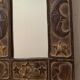 Miroir en bois sculpté ancien