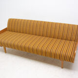 Canapé pliant du milieu du siècle, années 1960, Tchécoslovaquie