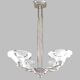 Vintage Art Deco chandelier France 1930s