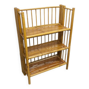 etagere bambou 1970 couleur