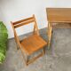 Bureau rotin Louis Sognot et sa chaise