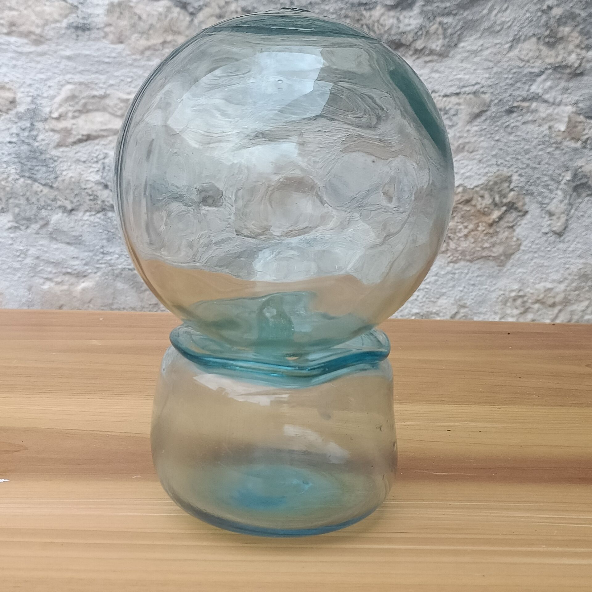 Ball, old glass float