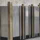 Romeo Rega for Zevi, attributed to – Chrome and brass planter, It