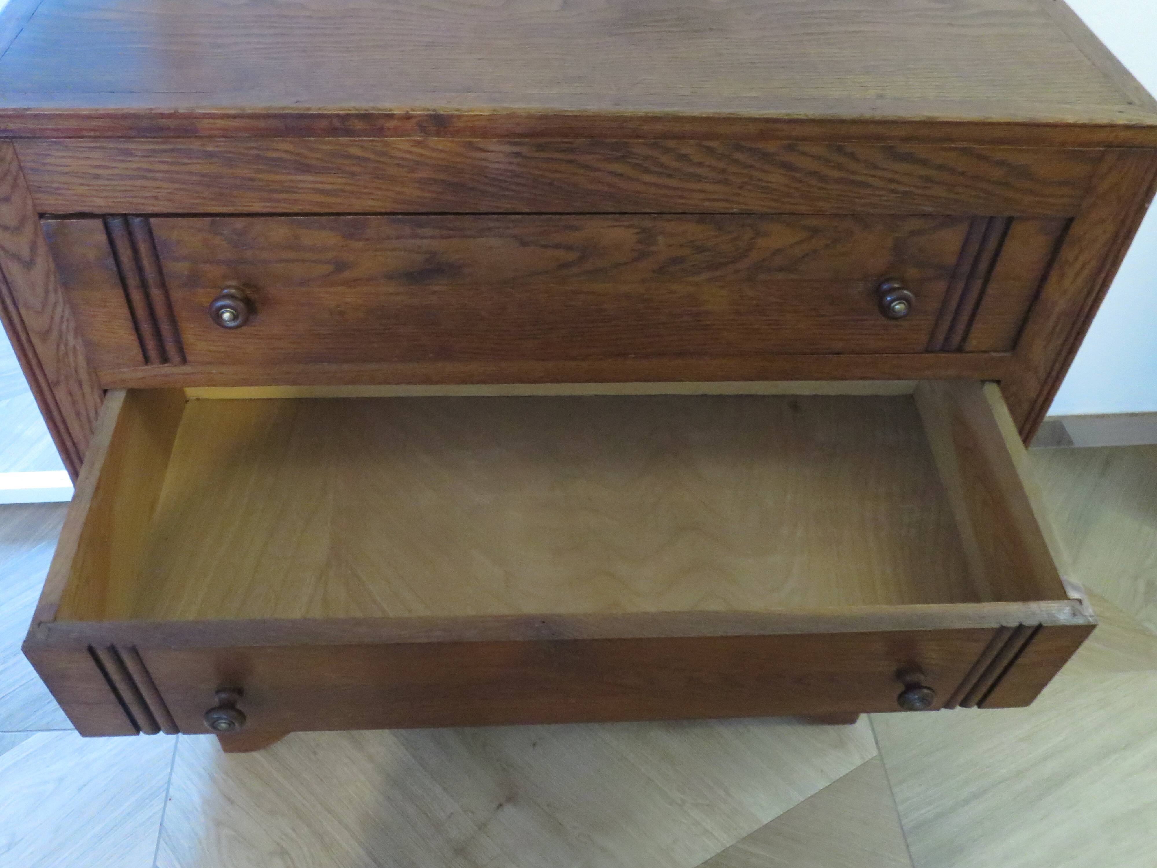 Rare - Jolie commode 4 tiroirs -Vintage - Frêne - Années 50