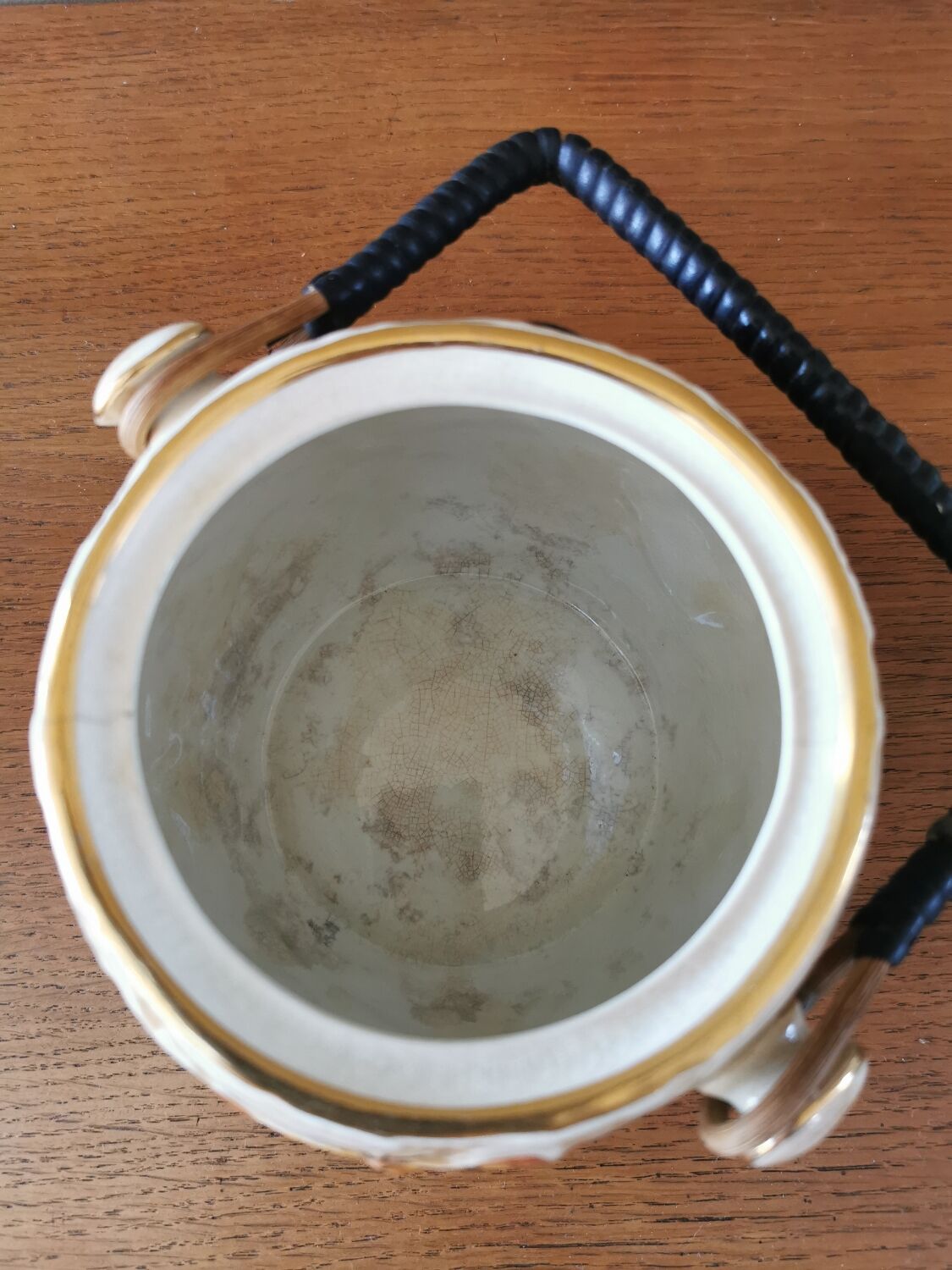 Vintage ceramic candy box