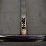 Butter dish and toaster English silverware