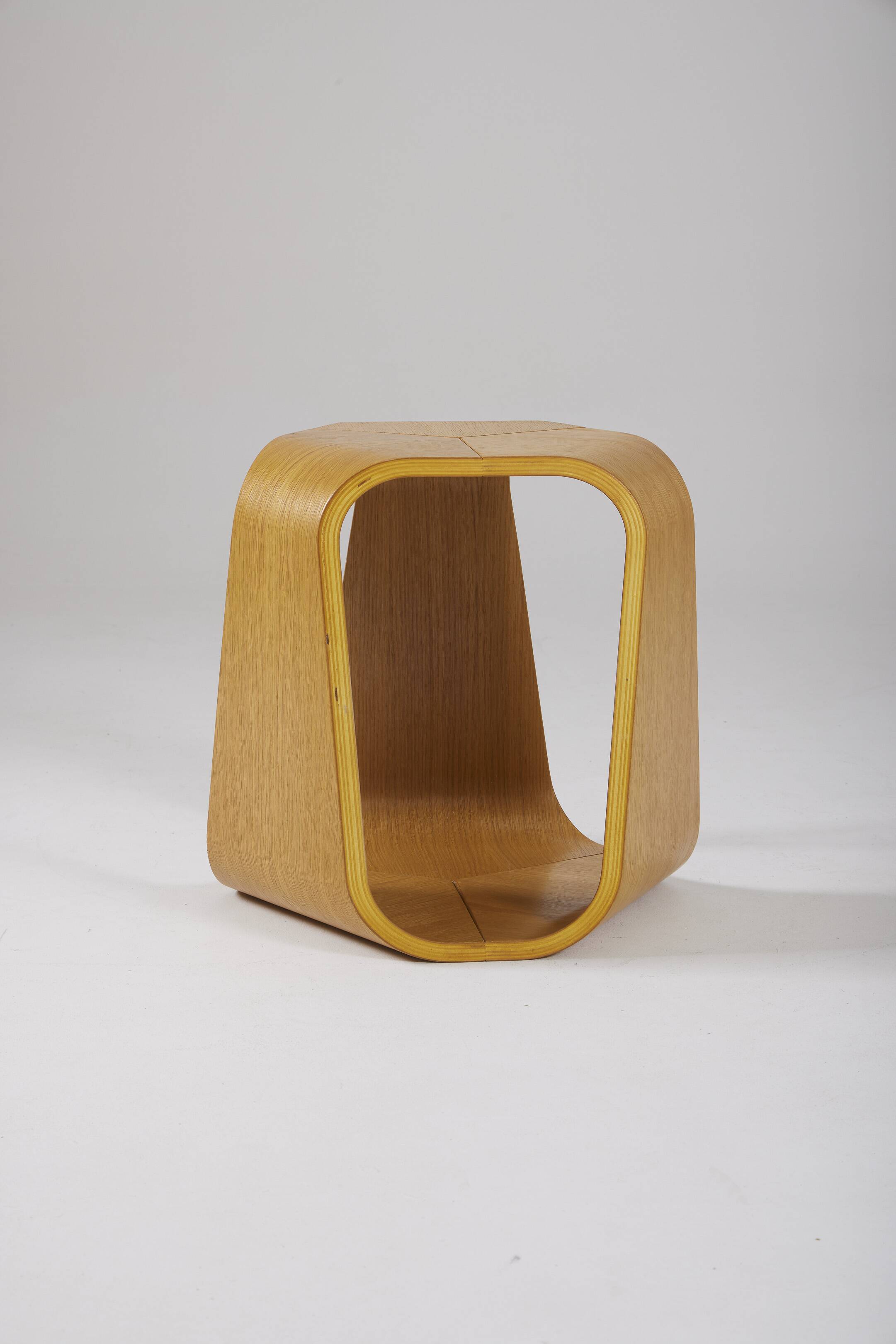 Enrico Cesana wooden stool