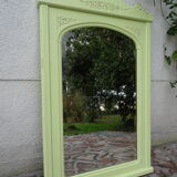 Solid oak framed mirror 77x120