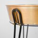 Vintage metal planter