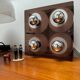 Vintage Wall Light 4 Lights Jocelyne Trocmé Oxar Disco Model