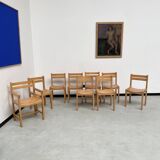 Sornay 80s beech chairs