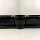 Luigi Colani set of 3 room dividing black planters 1970’s