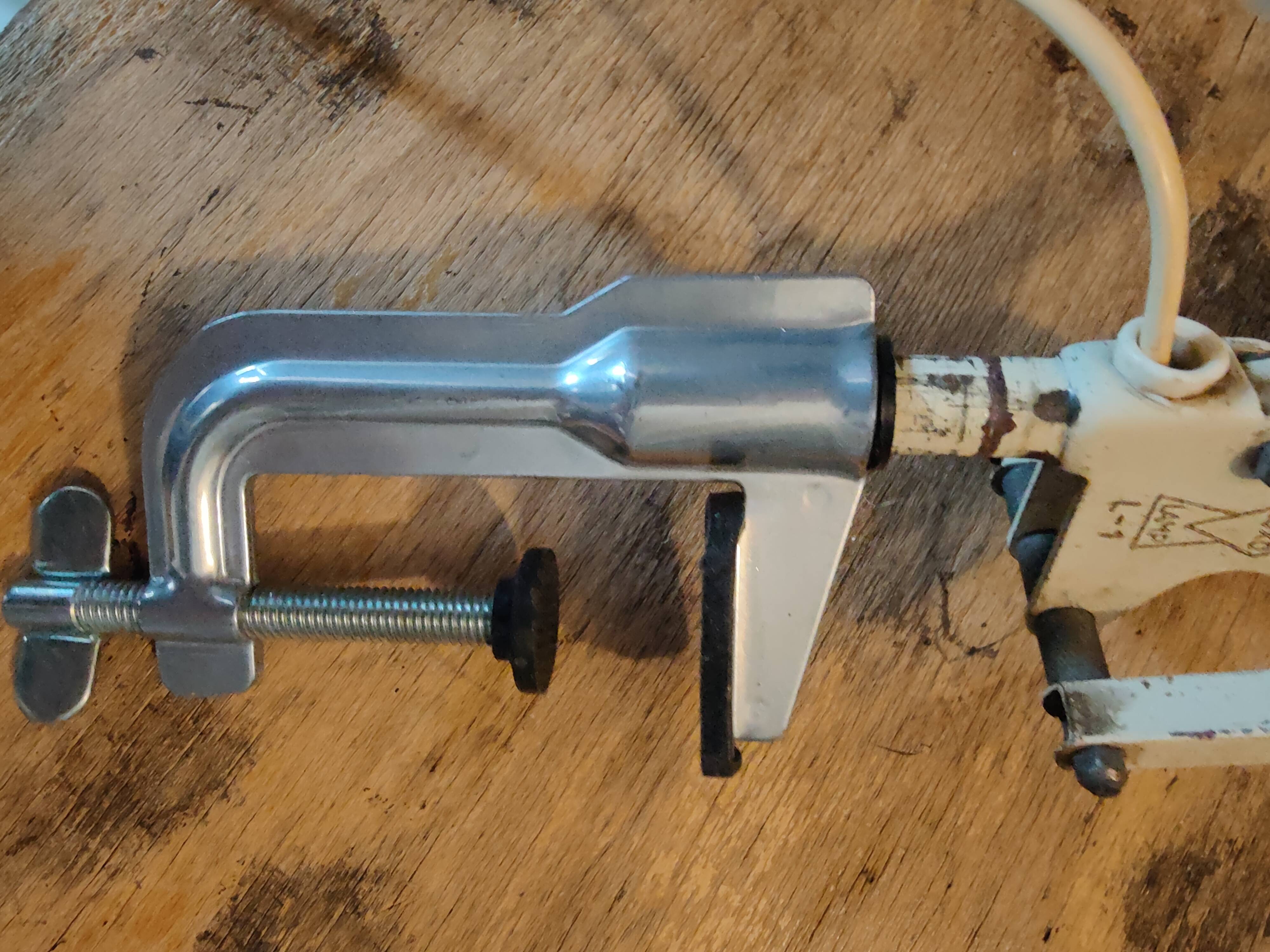 Luxo L-1 articulated lamp, Jacobsen, 1940s