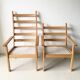 Set of chairs by Hans Wegner for Getama 1980 s