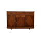 Buffet 3 portes 4 tiroirs 1950 mobilier d'art populaire