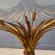 Vintage sheaf of wheat Coco Chanel coffee table, 1960s