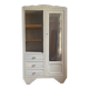 Parisian Art Deco period armoire – cream patina