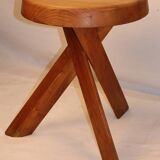 Pierre Chapo's pair of S31 stools