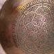 Oriental copper tray early 20th century