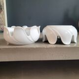 Pair of Bavarian porcelain candlesticks, Seltmann Weiden