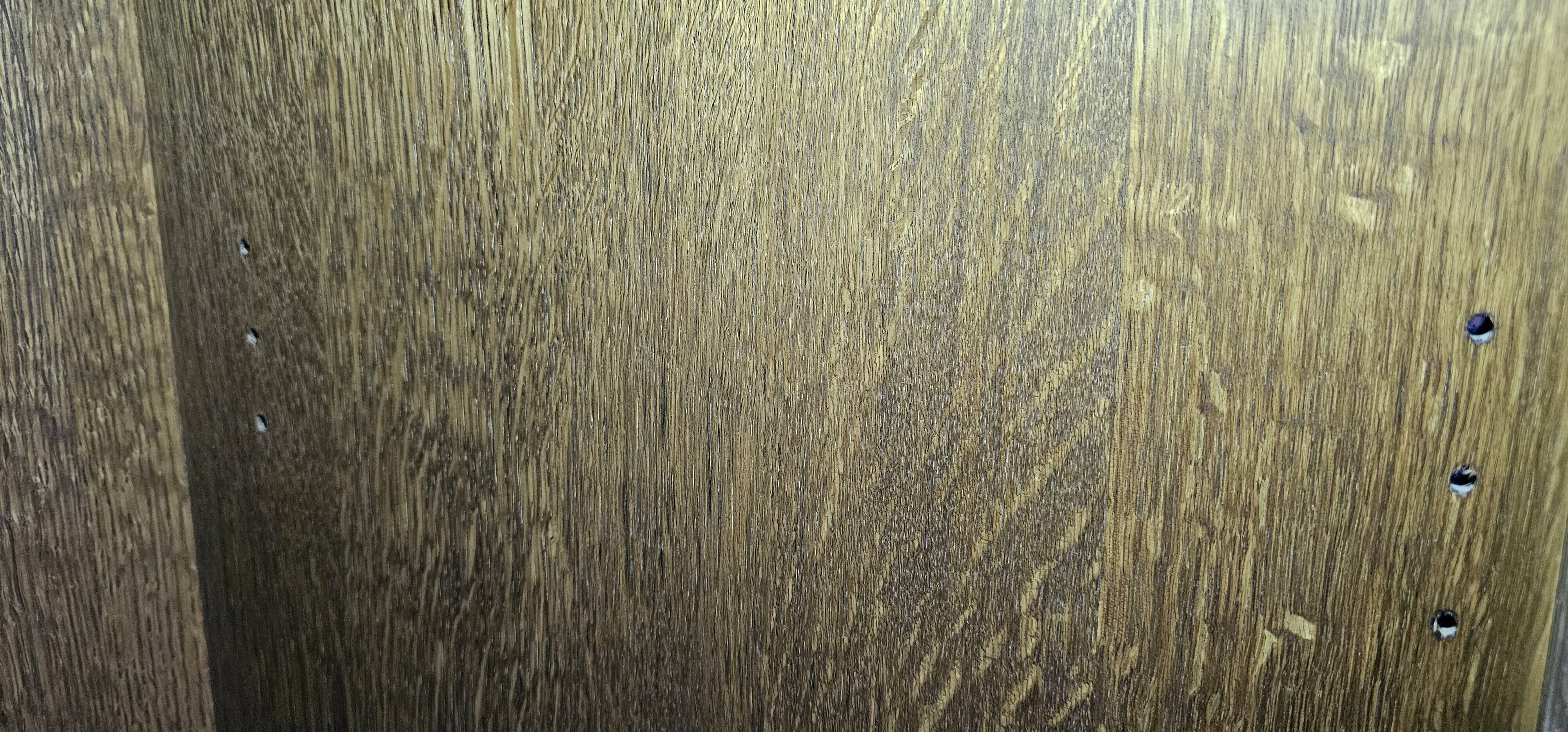Oak wardrobe - wardrobe