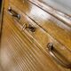 Vintage wooden filing cabinet / shutter cabinet / column cabinet
