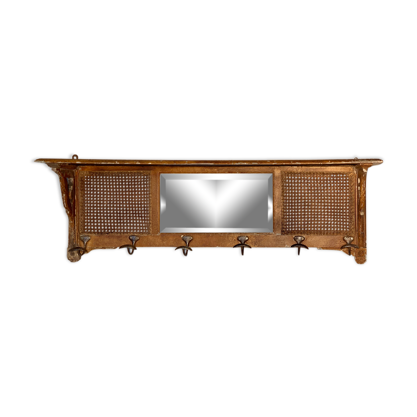 Wall dressing coat rack