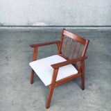 Mid-Century Modern Dutch Armchair Set, Netherlands, 1950s, Set of 3