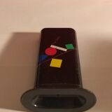 Pierre Cardin. Cigarette doors with cubizing decoration. Vintage.