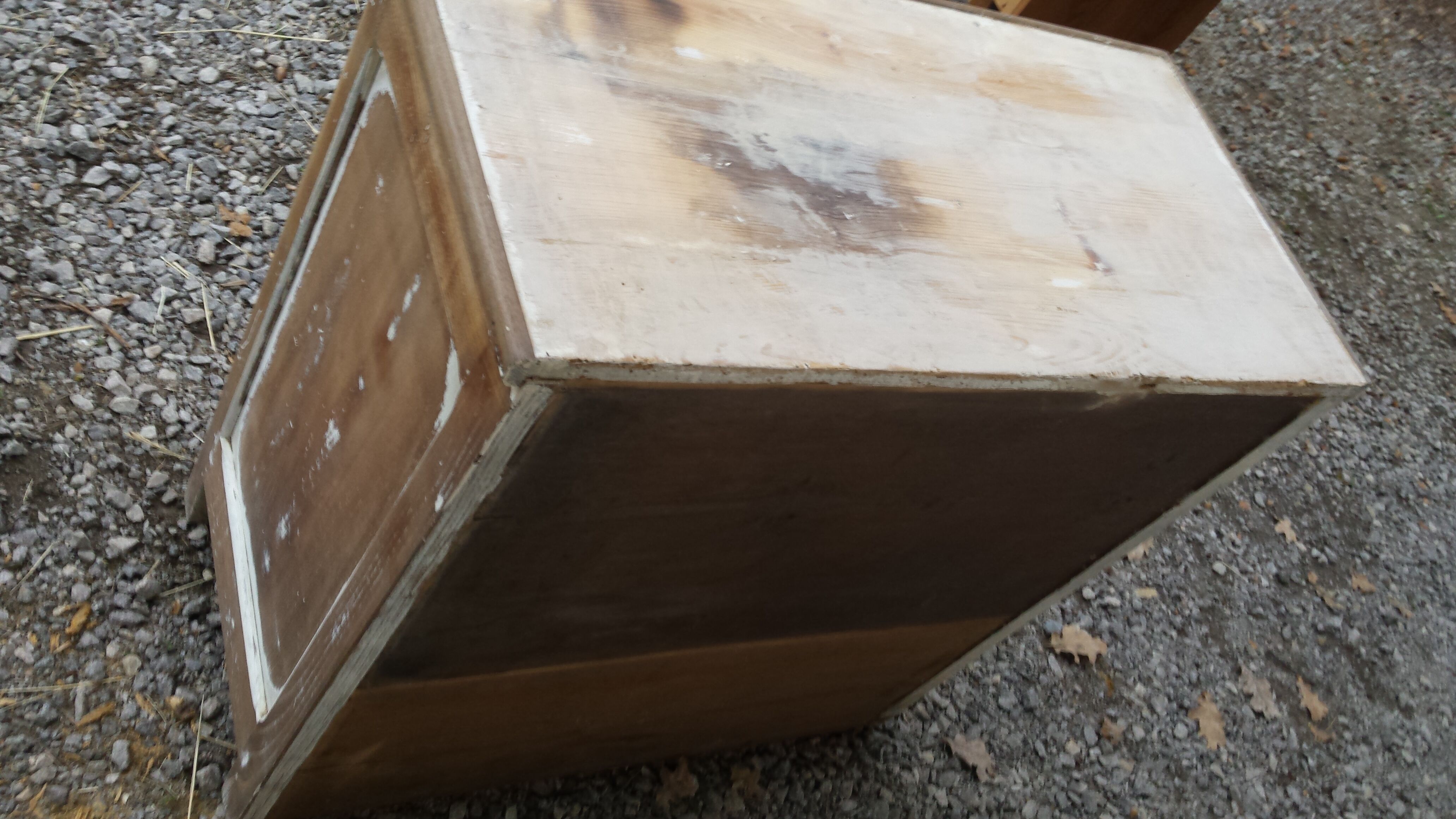 Parisian buffet sanded