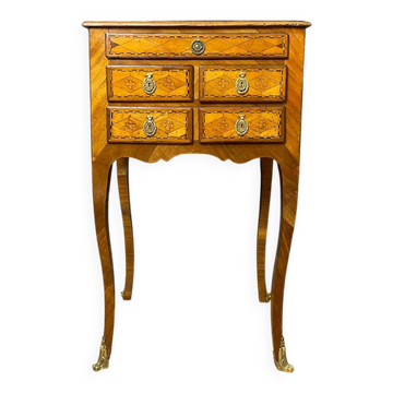 Transition period side table circa 1780