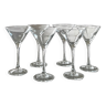 6 cocktail glasses Luminarc France