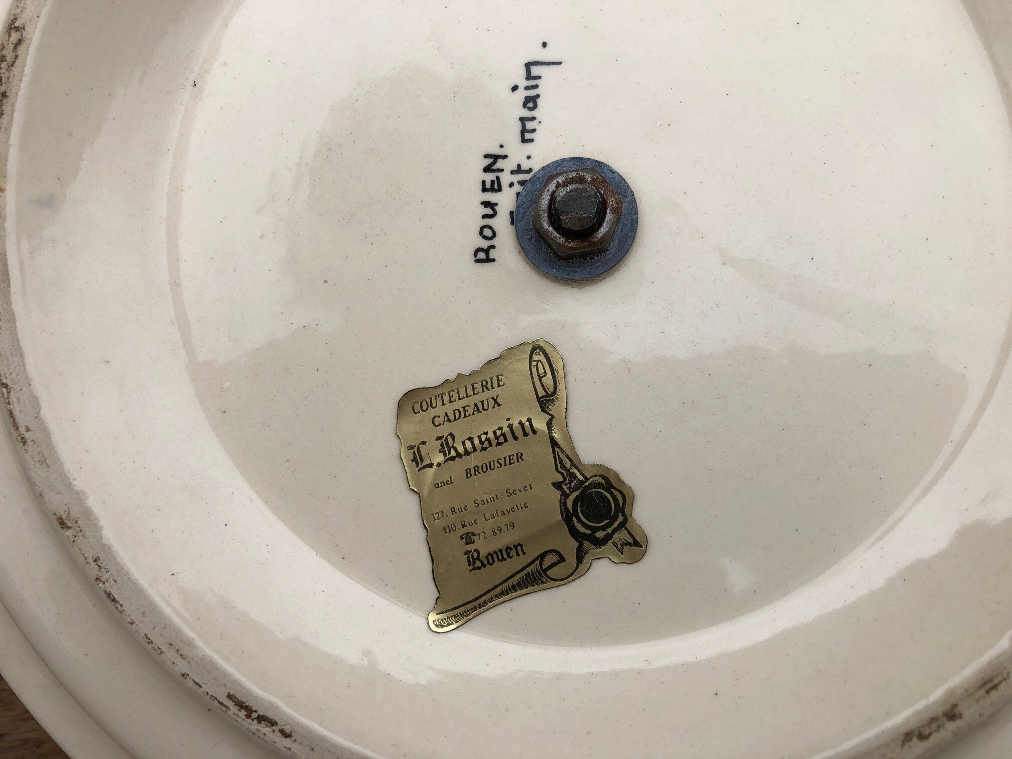 Cheese platter L. Rossin