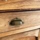 Vintage Parisian buffet in solid oak from the 60s