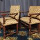 Pair of armchairs Louis XIII style