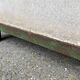 Pair of Large planters in fiber cement and metal 1950 eternit