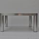 Table basse Artifort T100 par Kho Liang Ie – Verre fumé original – Années 1970